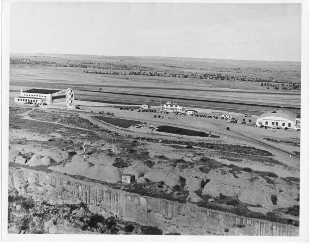 Billings Municipal Airport, ca. 1940s